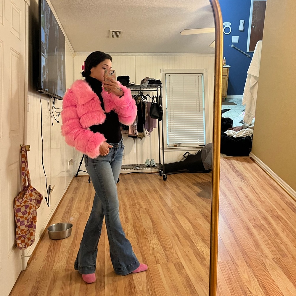 Pink boutique jacket